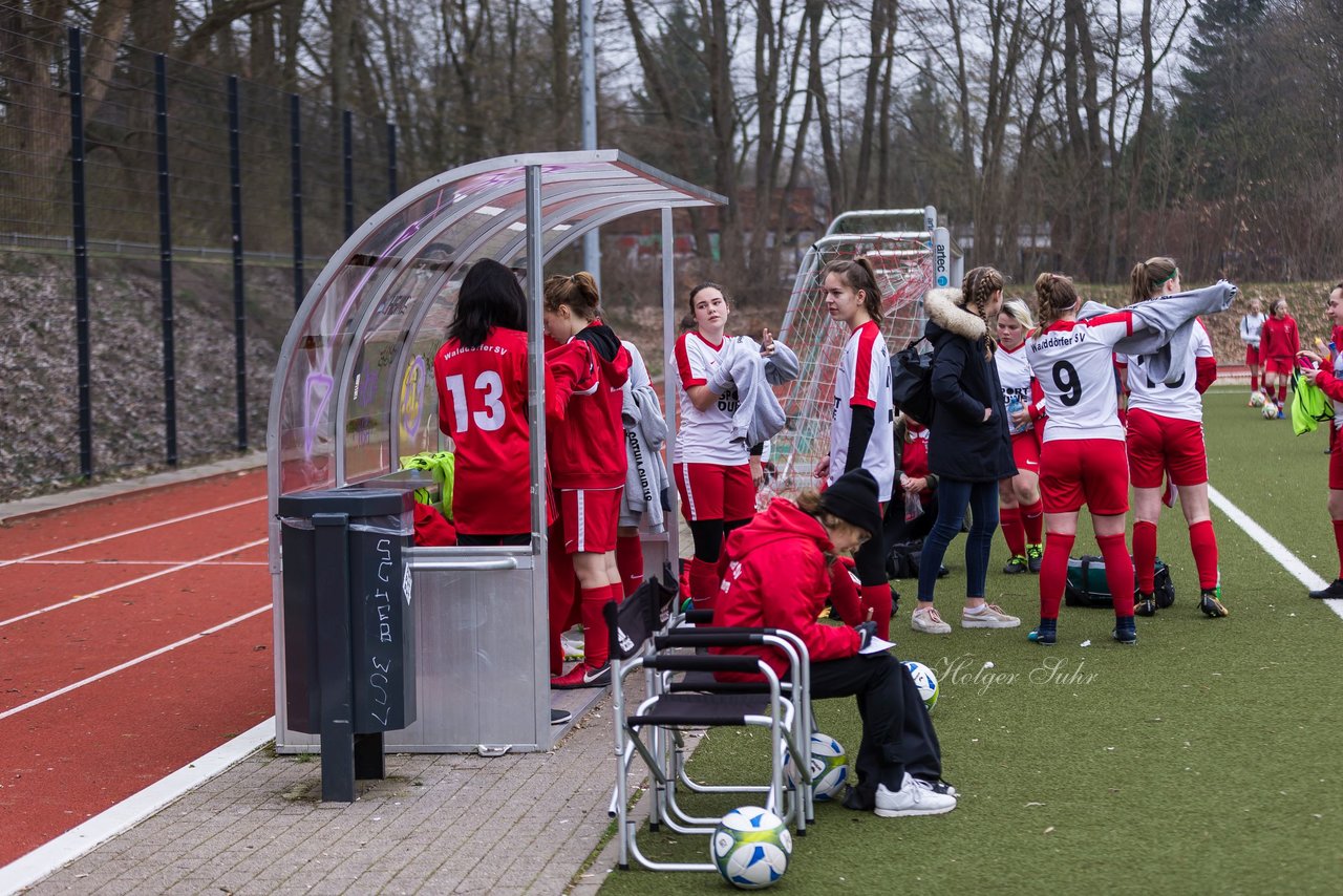 Bild 451 - B-Juniorinnen Walddoerfer - St.Pauli : Ergebnis: 4:1